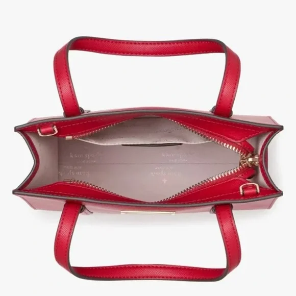Kate spade red mini tote - Picture 3 of 6